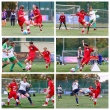 Команда девочек из Новоузенского района «Виктория» выиграла два матча первого дня соревнований по футболу